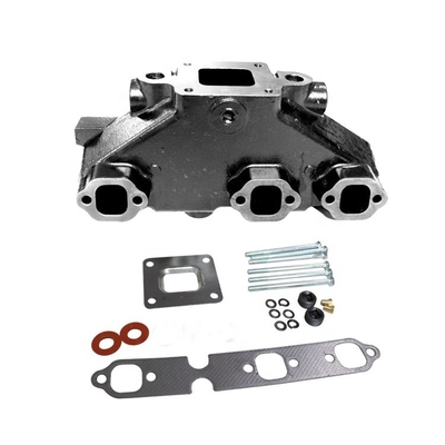 Resin Casting Marine Exhaust Manifolds for MerCruiser V6 Engines Dry Joint Risers