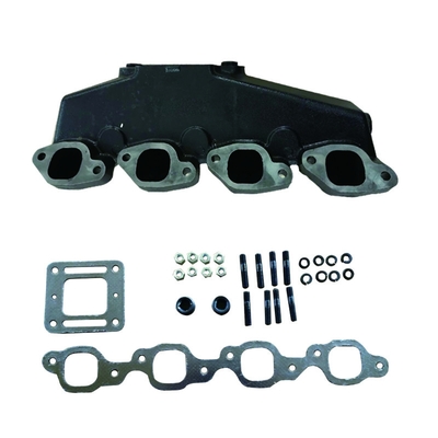 MerCruiser GM V8 Big Block 454 Marine Engine with Cast Iron Manifolds and Risers