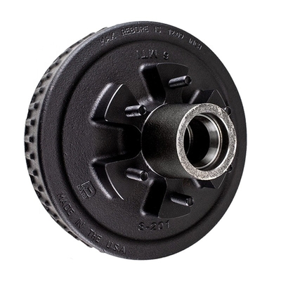 Trailer Axles Parts Cast Iron 10&quot; 12&quot; Mobile Home Brake Drum for 3500 7000 lbs Axle