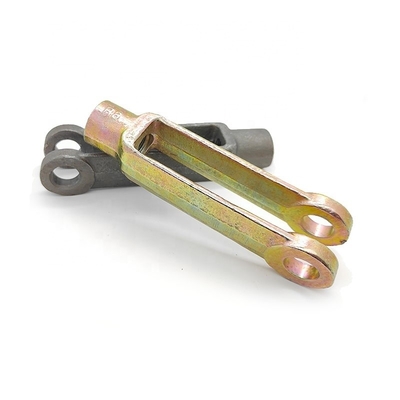 High Precision Carbon Steel Drop Forged Clevis Threaded Yoke Ends for Custom Orders