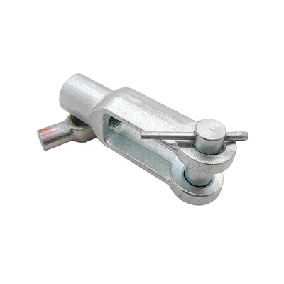 High Precision Carbon Steel Drop Forged Clevis Threaded Yoke Ends for Custom Orders