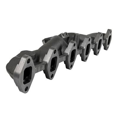 Resin Sand Casting Process for Automotive Engine Parts Ductile Iron Exhaust Manifold Casting