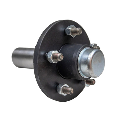 Trailer Axles Parts 4 Bolt 5 Bolt 6 Bolt Stub Axle and Hub with 3500 lbs Max Payload