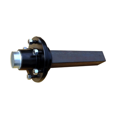 Trailer Axles Parts 4 Bolt 5 Bolt 6 Bolt Stub Axle and Hub with 3500 lbs Max Payload