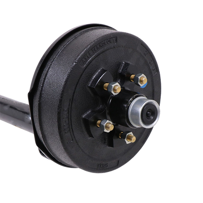 12&quot; Electric Brake Torsion Trailer Axles with Hand Brake Option and 6000 lb Capacity