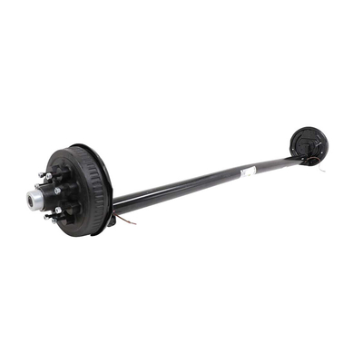 12v Voltage 7000lb Torsion Trailer Axle with Electric Brakes and Hand Brake Option