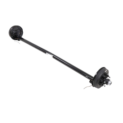 12v Voltage 7000lb Torsion Trailer Axle with Electric Brakes and Hand Brake Option
