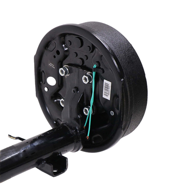 Custom Length 3500 lb Torsion Trailer Axle with Electric Brakes and OEM Service Provided
