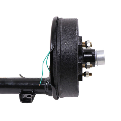 Custom Length 3500 lb Torsion Trailer Axle with Electric Brakes and OEM Service Provided