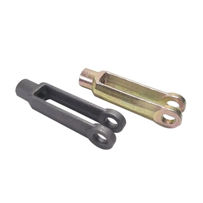 Carbon Steel Clevis Custom Hydraulic Cylinder Parts Forged for Customer Requirements