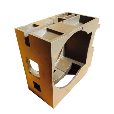 Complex Shape Box Nodular Cast Iron GearBox Castings Resin Sand Process Producer