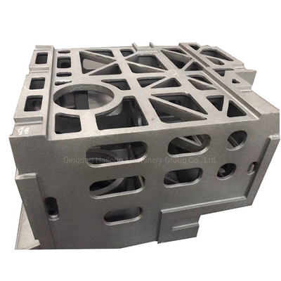 Resin Sand Casting Process for Large Cast Steel Frame Shell Castings from OEM