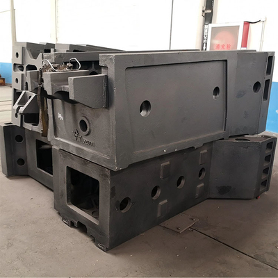 Resin Sand Casting Process for Large Cast Steel Frame Shell Castings from OEM
