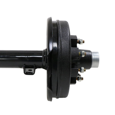 High Capacity 7000 lb Trailer Axle with Electric Brakes and 8 Bolts on 6.5&quot; Bolt Pattern