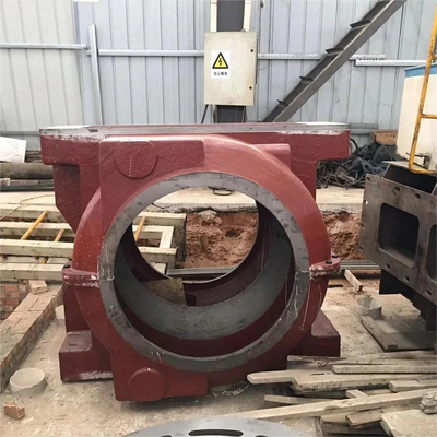 Sand Casting Process Large Cast Steel Pillow Block Bearing  Parts
