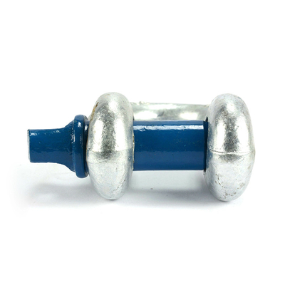 Custom Lifting Lyre Shackles Galvanized Forged Anchor Shackle by OEM Steel Forgings
