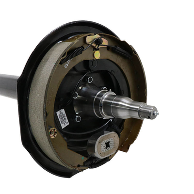 High Capacity 7000 lb Trailer Axle with Electric Brakes and 8 Bolts on 6.5&quot; Bolt Pattern