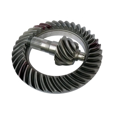 Near-net Shape Forging Customized Stainless Steel Straight Spiral Gear Forged Bevel Gear