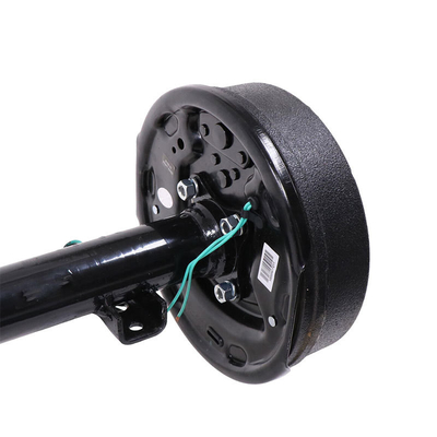 Trailer Parts 3500 lbs Capacity Trailer Axle With Electric Brakes for Efficiency