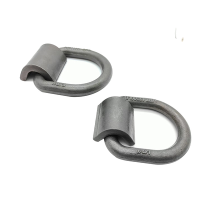 Carbon Steel Heavy Duty Trailer Weld On D Ring Forging Process and Surface Treatment