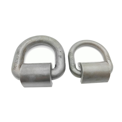 Carbon Steel Heavy Duty Trailer Weld On D Ring Forging Process and Surface Treatment