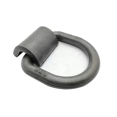 Carbon Steel Heavy Duty Trailer Weld On D Ring Forging Process and Surface Treatment