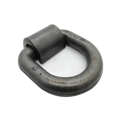 Carbon Steel Heavy Duty Trailer Weld On D Ring Forging Process and Surface Treatment
