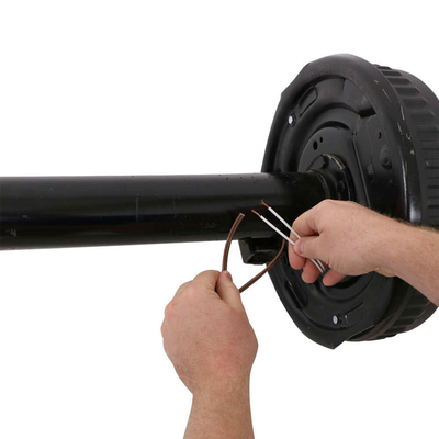 Custom Size Trailer Axles with Mechanical / Electric Brakes and 6600 lbs Max Payload