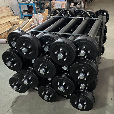 3500-8000 lb Light Trailer Axle Straight Type with Electric/Mechanical/Hydraulic Brakes