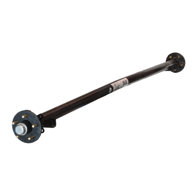 Black Anti-Rust Paint Unbraked Trailer Axle for Heavy Loads and Max Speed of 90 km/h