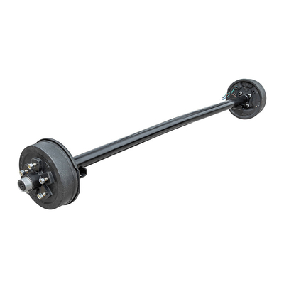 Trailer Parts in 3500 lb 5 lug Electric Brake Trailer Axle Assembly