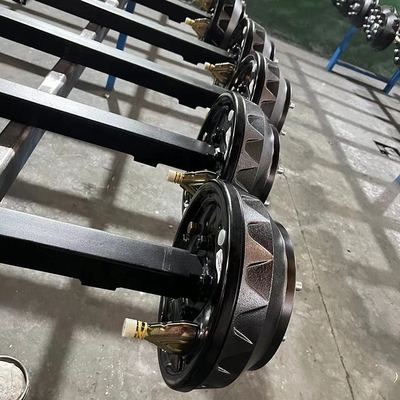 500Kg-2000Kg Load Capacity Trailer Axle With Mechanical Drum Brake Easy Installation