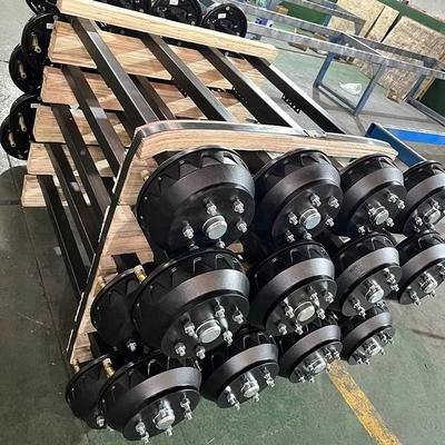 500Kg-2000Kg Load Capacity Trailer Axle With Mechanical Drum Brake Easy Installation