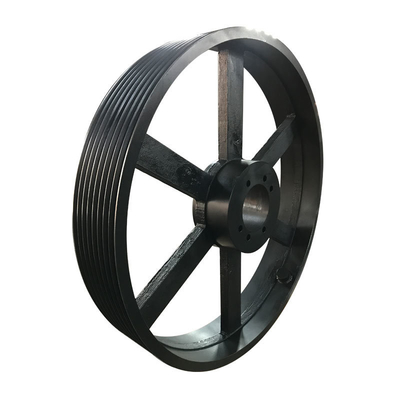 Iron Large V Belt Pulley for Power Transmission Customized by Sand Casting Specialist