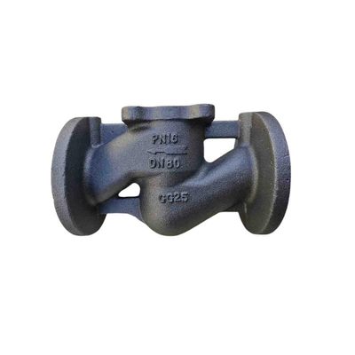 Sand Casting Process Ht200 Ht250 Gray Cast Iron Valve Body Parts For Oil Gas