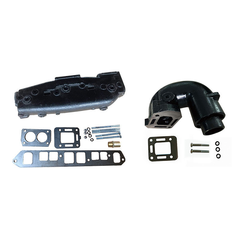 Mercruiser In-Line 4 Engine Marine Exhaust Manifold and Riser with Easy Installation