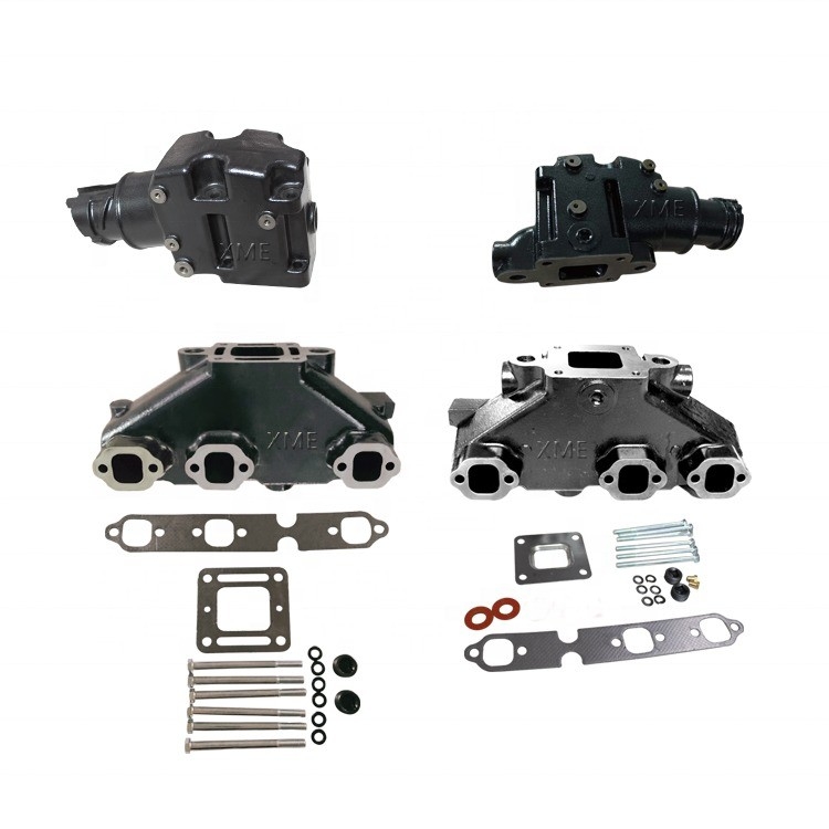 Mercruiser V6 V8 4.3 5.0 5.7 305 350 Engine Marine Exhaust Manifolds and Risers Top-