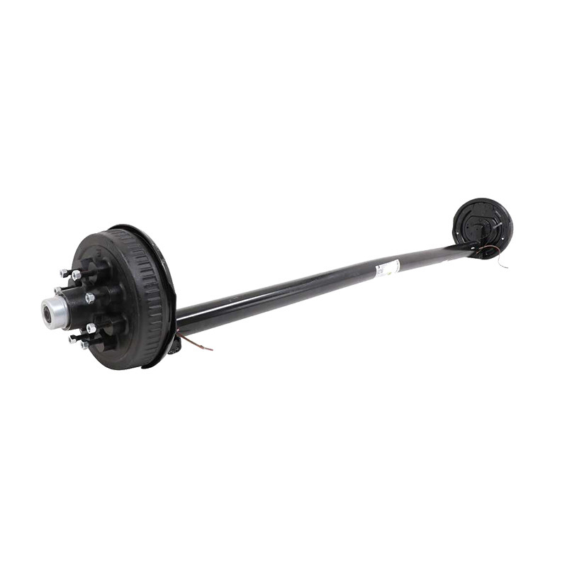 12v Voltage 7000lb Torsion Trailer Axle with Electric Brakes and Hand Brake Option