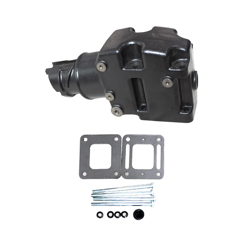 Standard Exhaust Type Riser Kit for Mercruiser 4&quot; Center Riser 44354 Replacement