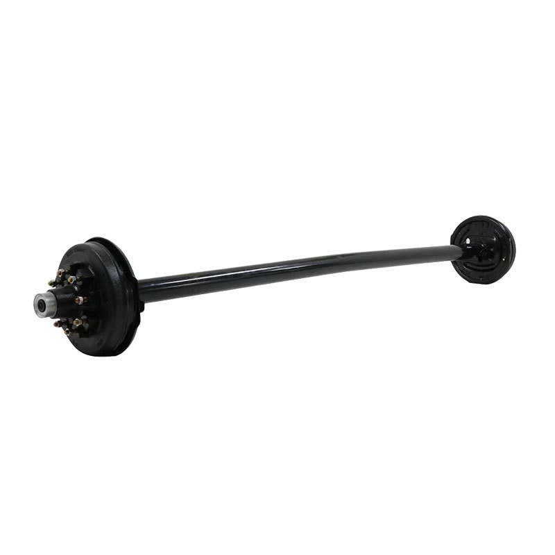 High Capacity 7000 lb Trailer Axle with Electric Brakes and 8 Bolts on 6.5&quot; Bolt Pattern