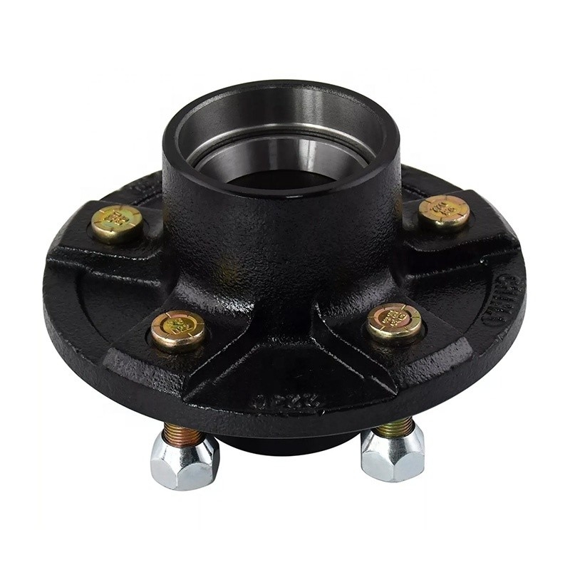 OEM Forging Producer Forged C45 Steel Trailer Hub with Closed Die Forging Process