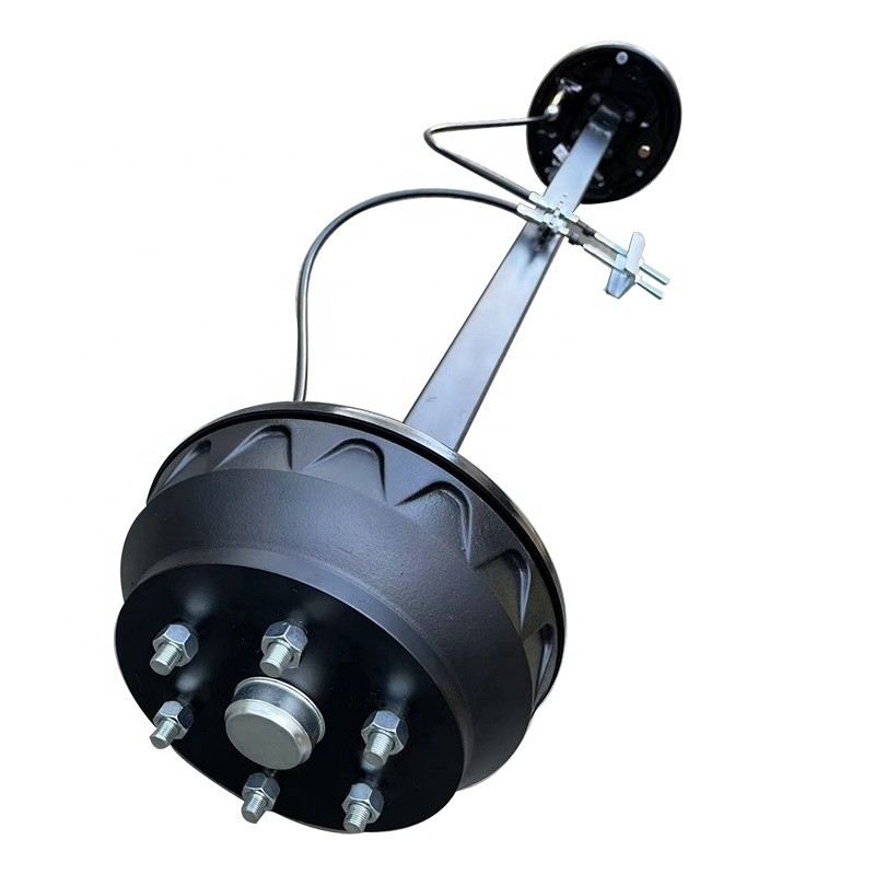 500Kg-2000Kg Load Capacity Trailer Axle With Mechanical Drum Brake Easy Installation