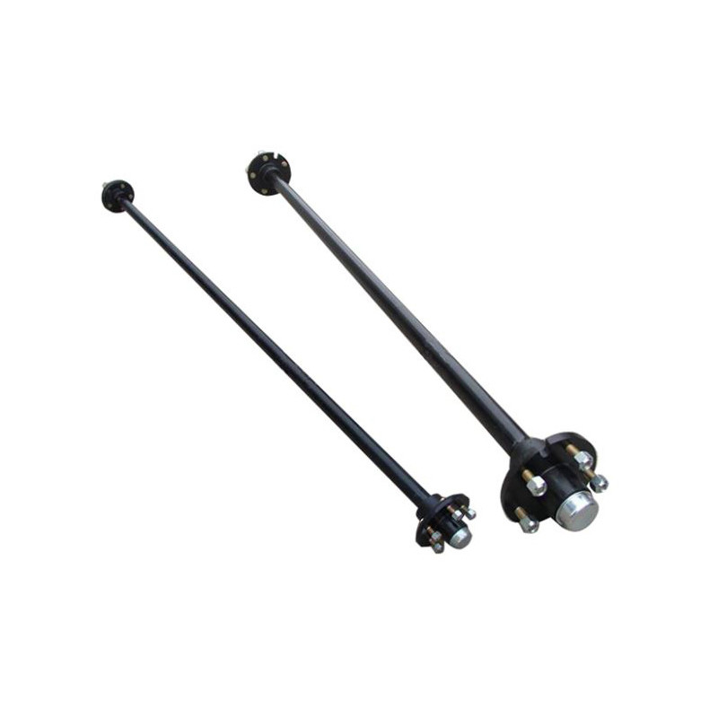 3500lb Max Payload Boat Trailer Axles And Hubs Made Of Durable Carbon Steel Material