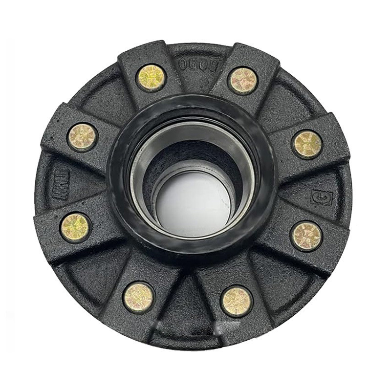Trailer Parts 8 Bolts 8 on 6.5&quot; IdIer Hub for 5200 7000 lbs Capacity Trailer Hub